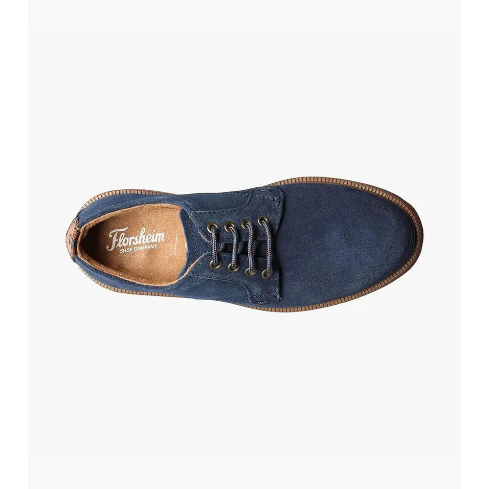 Florsheim Supacush 16630-410 Oxford Toddlers 13.5 Navy Suede Dress Shoes DDK1033